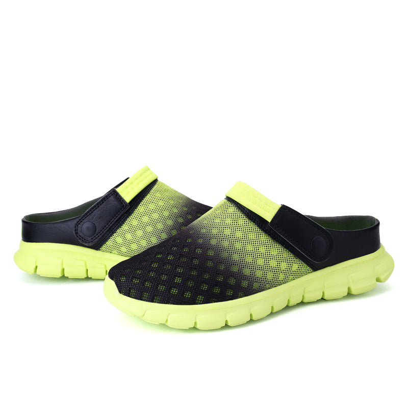 Men's Plus Size Mesh Slippers