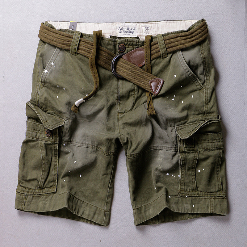Men's Plus Size Camo Shorts