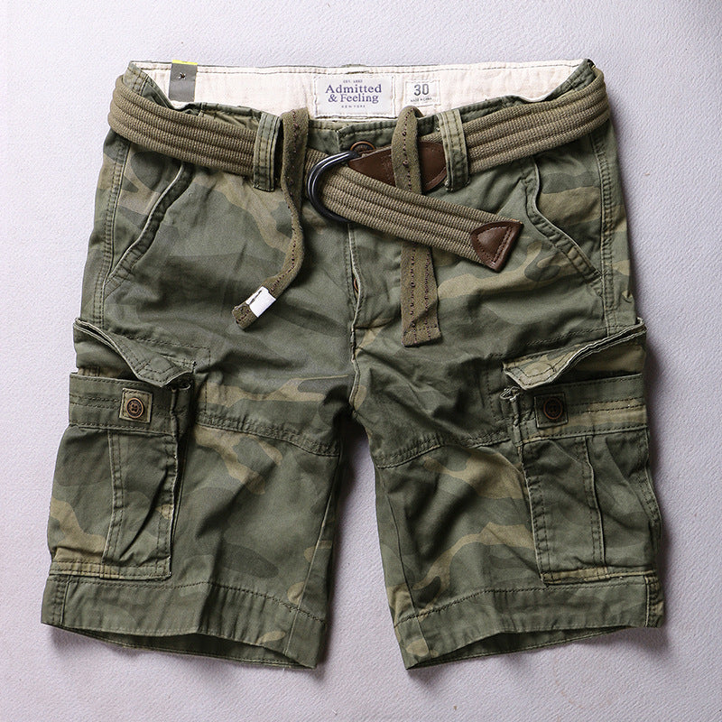 Men's Plus Size Camo Shorts