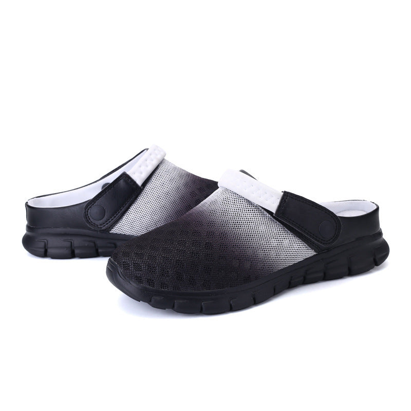 Men's Plus Size Mesh Slippers