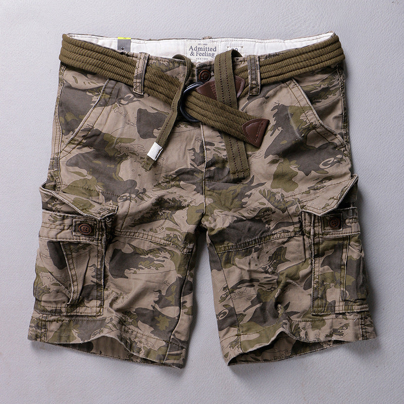 Men's Plus Size Camo Shorts