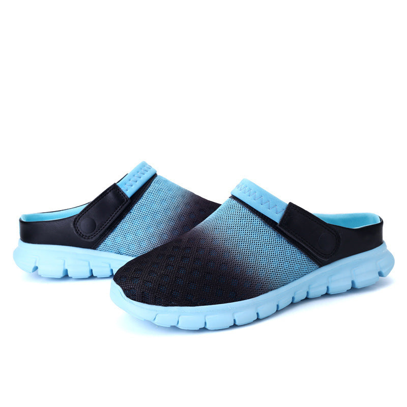 Men's Plus Size Mesh Slippers