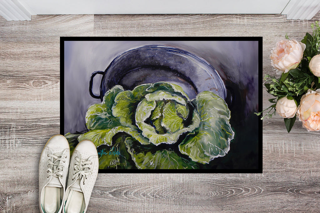 Home Grown In Plaquemines Parish Cabbage Doormat