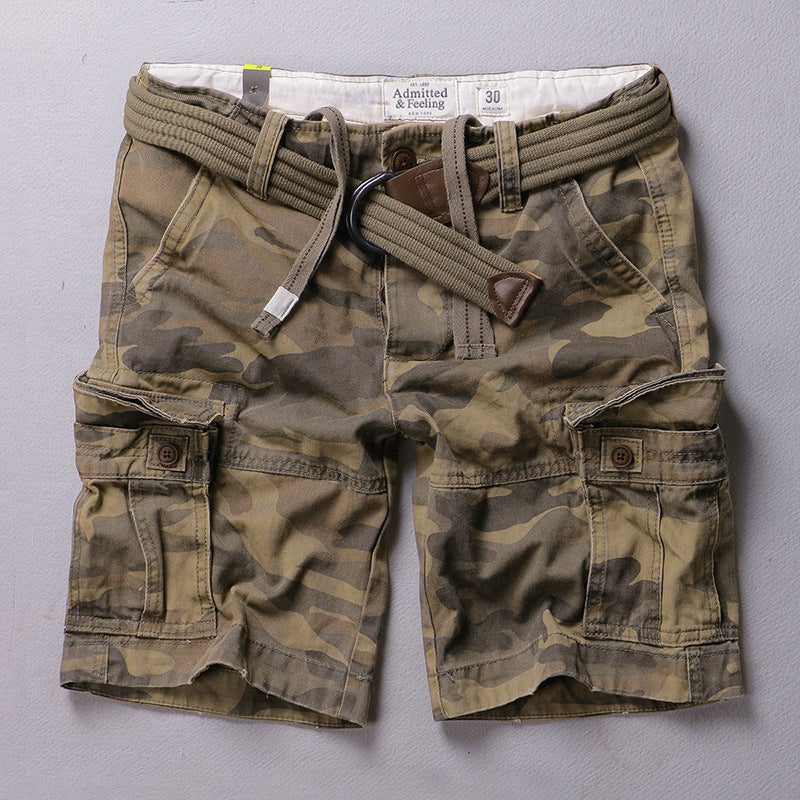 Men's Plus Size Camo Shorts