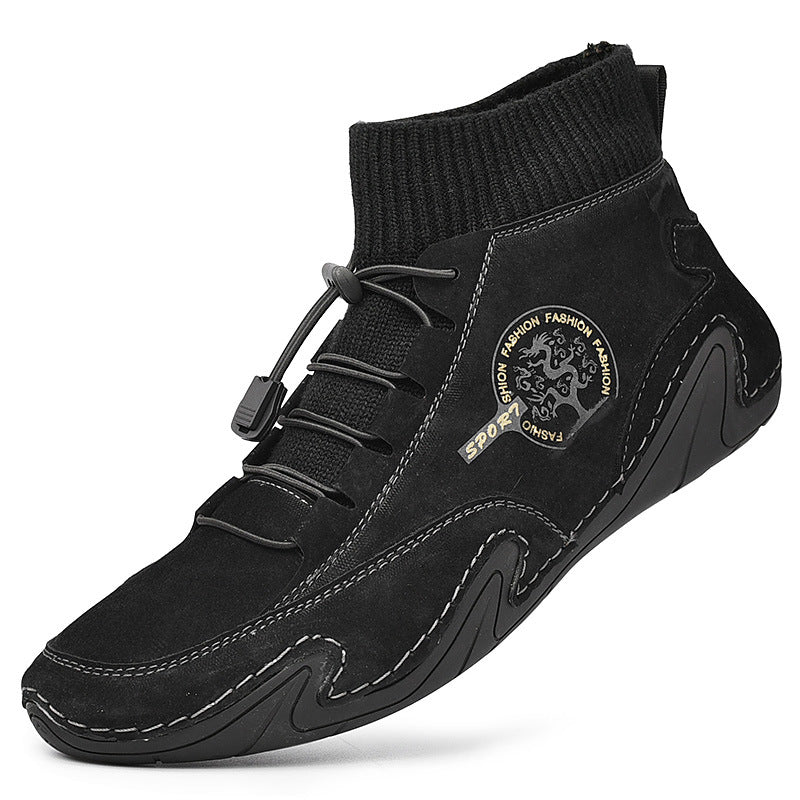 Martin Boots with Plus Size Socks