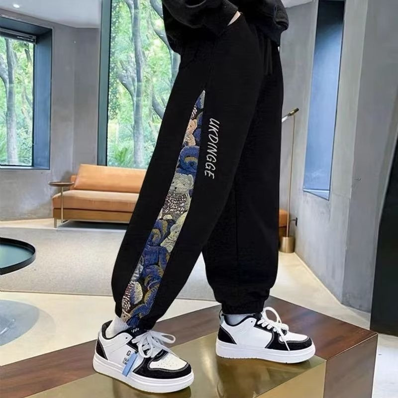 Boys Plus Size Fashion Sweatpants