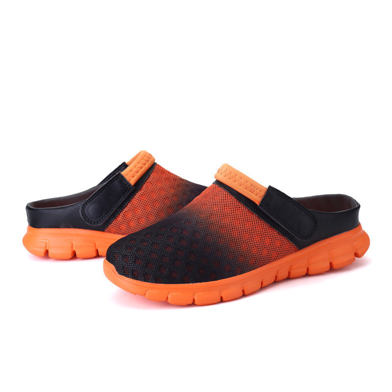 Men's Plus Size Mesh Slippers