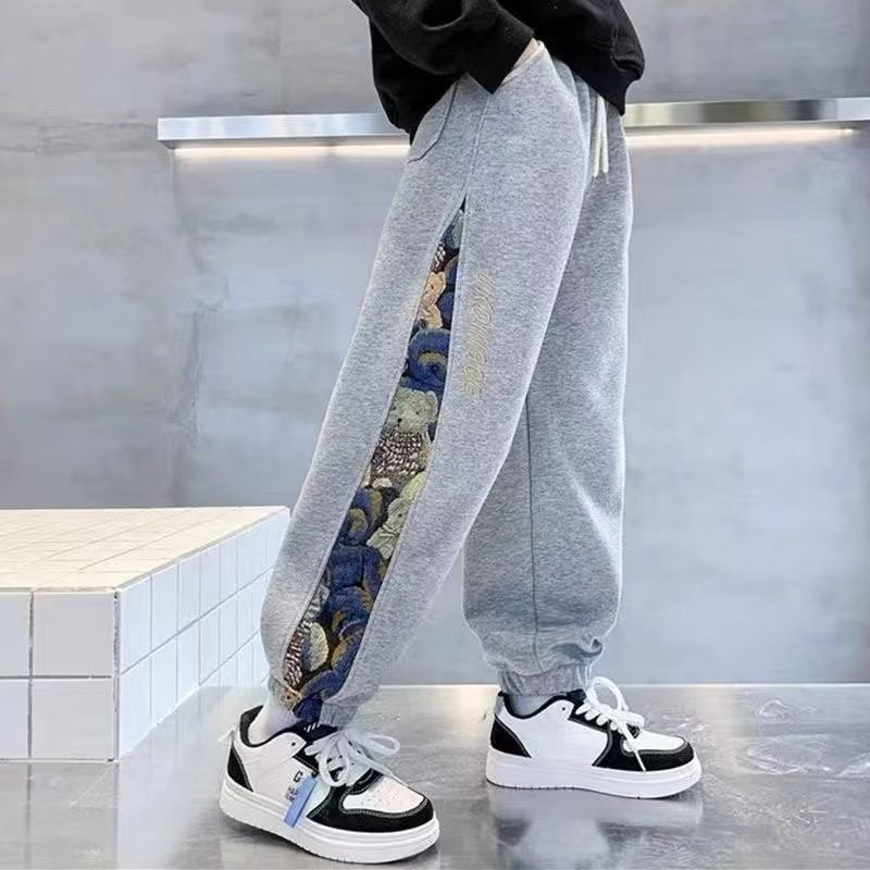 Boys Plus Size Fashion Sweatpants